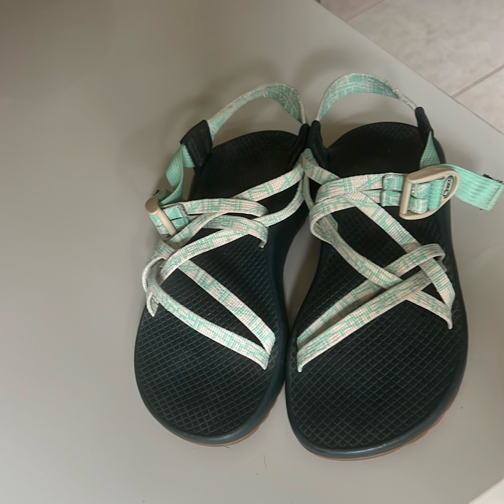 Chaco’s, worn once in perfect condition!